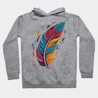 Feather Vintage Design Hoodie